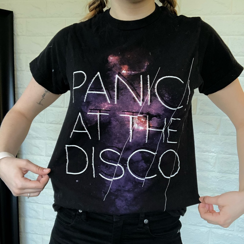 Galaxy Panic! At the Disco Hot Topic Women’s Shirt